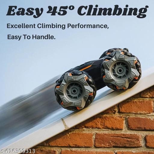 The Flyers Bay 4X4 Remote Control Drift Stunt Car 4WD Racing RC Car 360° Rotating Dual Sided Climbing High-Speed Tumbling Cross-Country Battle Off Road Rechargeable Adults Boy Girl (Drift Stunt CAR)