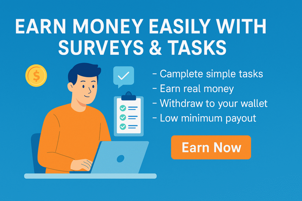 Earn Money Easily with Voyz.store – Trusted Surveys & Instant Withdrawals