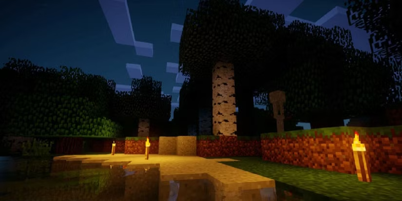 Minecraft OptiFine mod HD textures and shaders